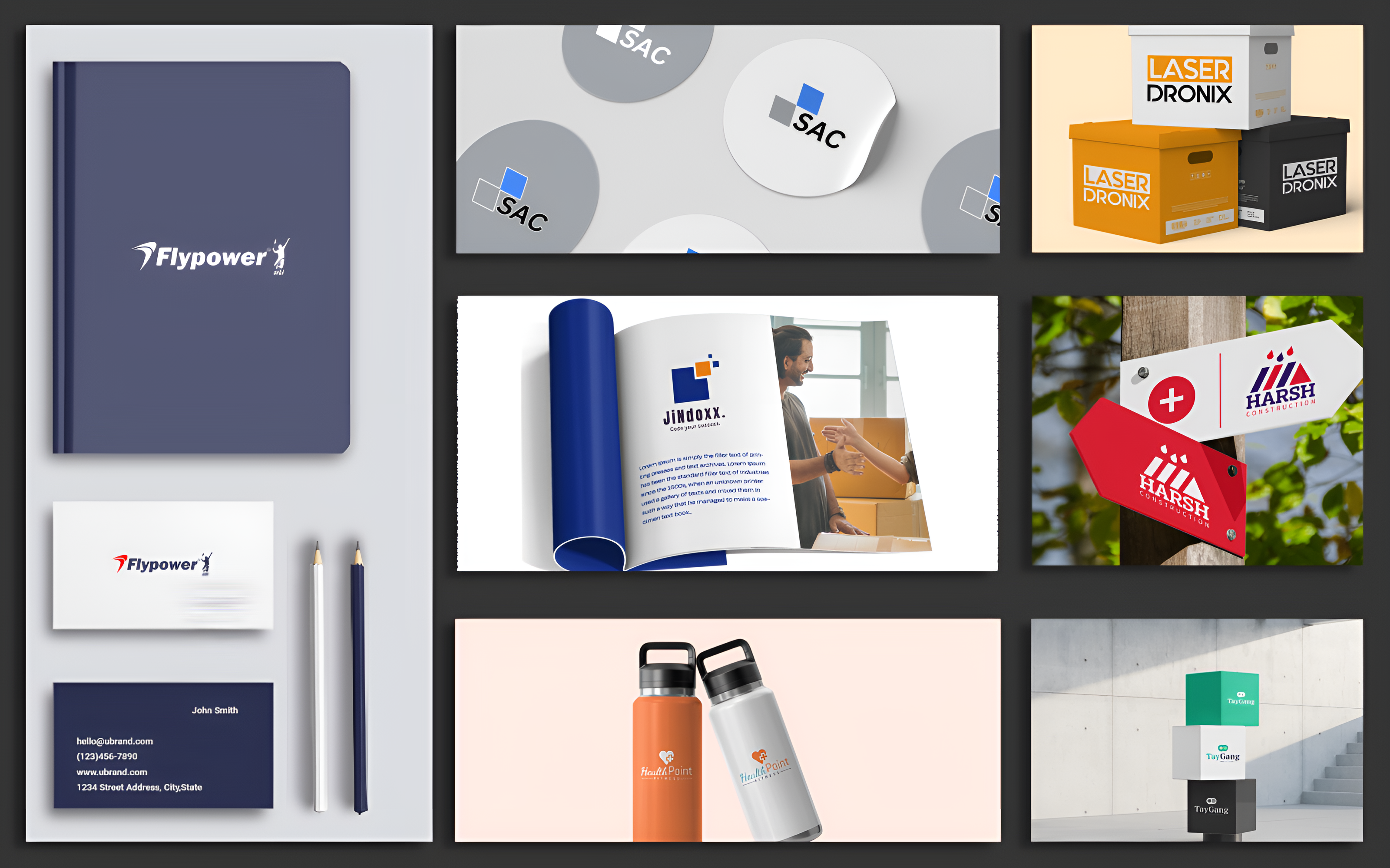 kenmark infotech portfolio graphic design services